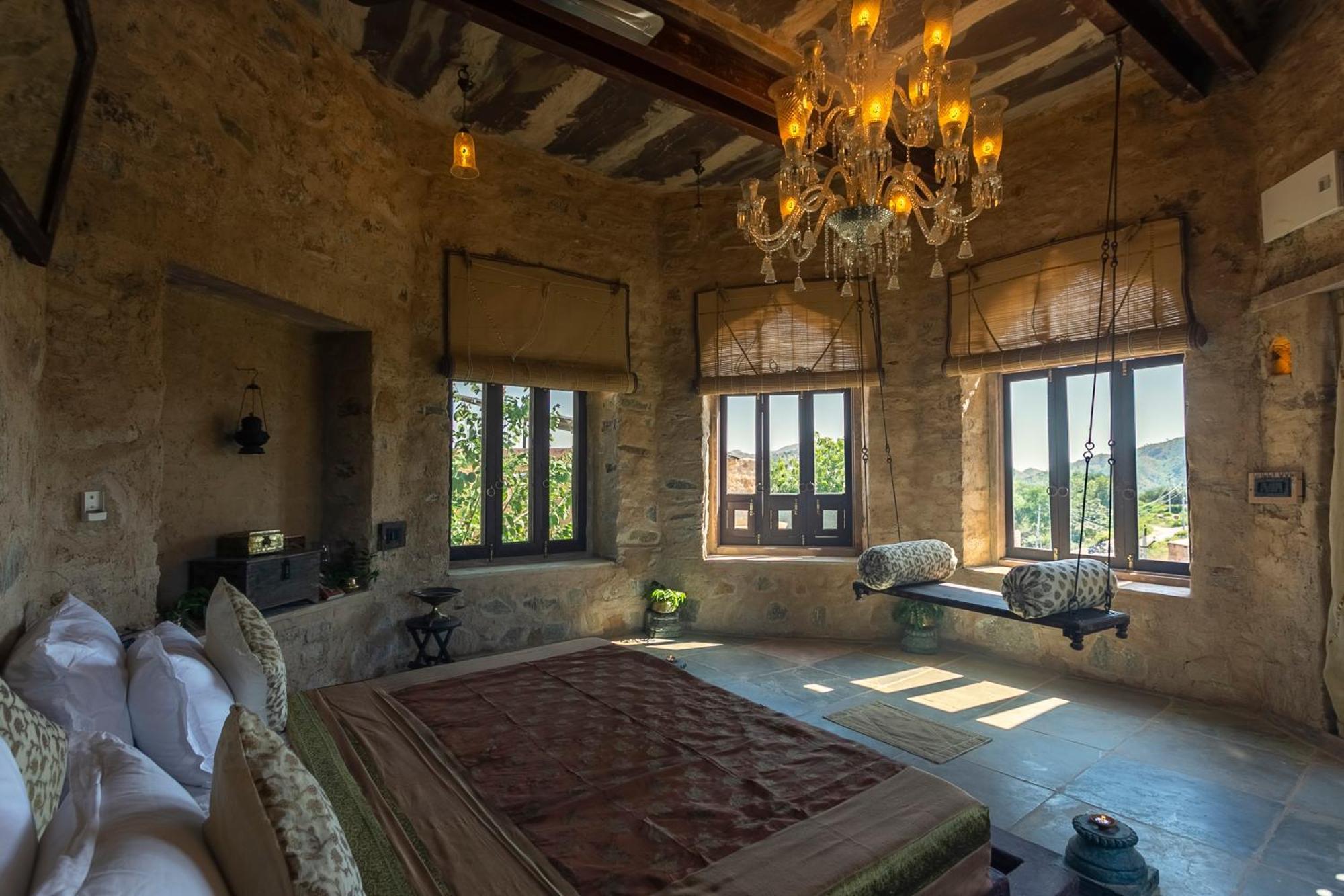 烏代浦Manmatha A Luxury Retreat住宿加早餐旅馆 外观 照片