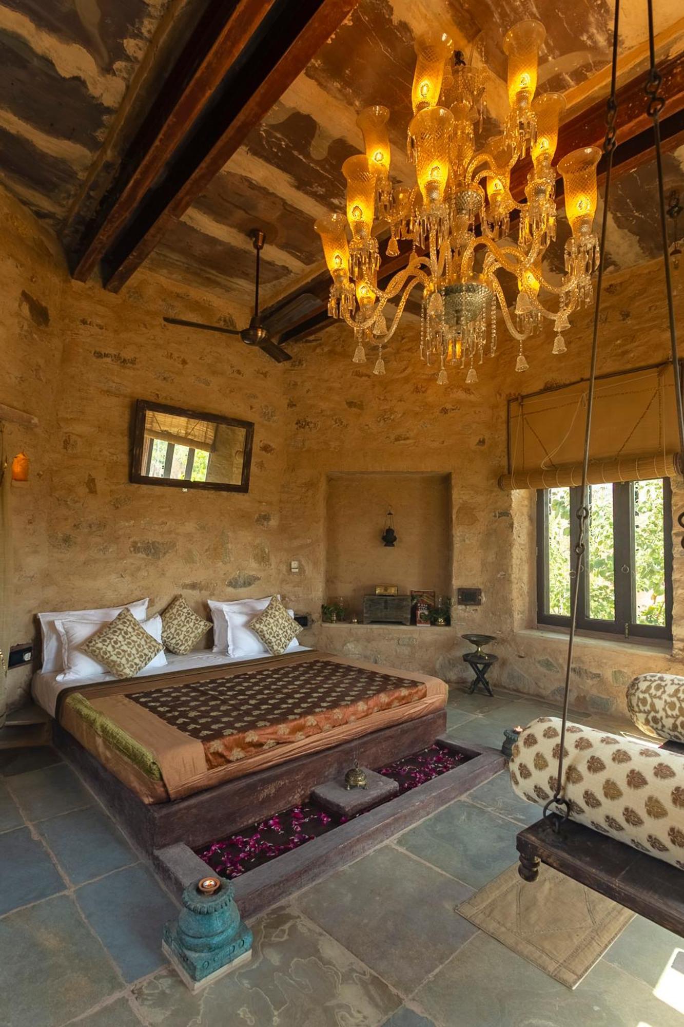 烏代浦Manmatha A Luxury Retreat住宿加早餐旅馆 外观 照片