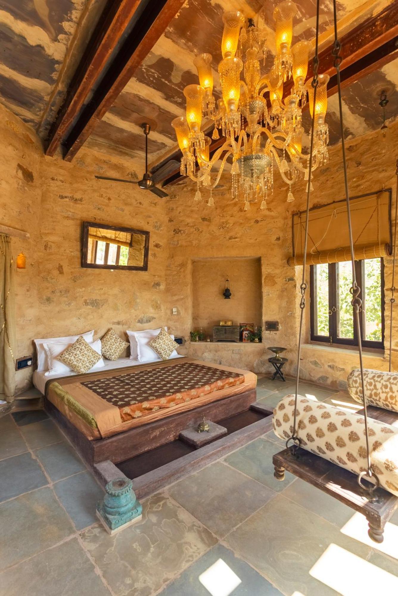 烏代浦Manmatha A Luxury Retreat住宿加早餐旅馆 外观 照片